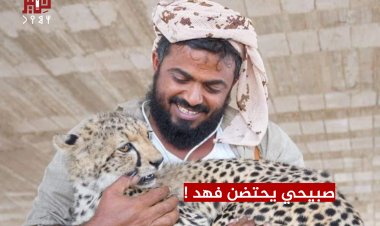 صبيحي يحتضن فهد مفترس