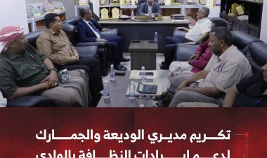 تكريم مديري الوديعة والجمارك لدعم إيرادات النظافة بالوادي