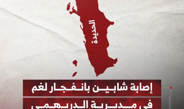 إصابة شابين بانفجار لغم في مديرية الدريهمي