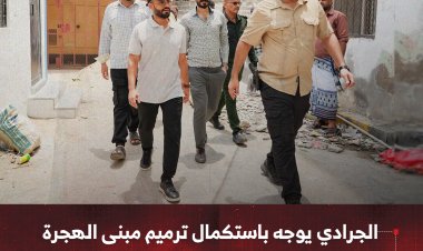 الجرادي يوجه باستكمال ترميم مبنى الهجرة والجوازات والأحوال المدنية بصيرة