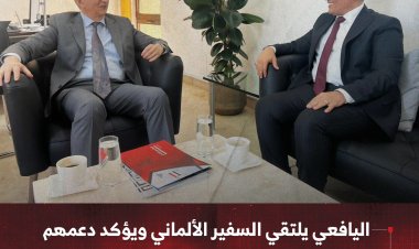 اليافعي يلتقي السفير الألماني ويؤكد دعمهم الحوار الجنوبي– الجنوبي في الرياض