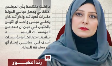 رندا عكبور تدين استخدام المجلس الانتقالي لمباني الدولة بعدن