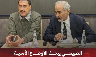 الصبيحي يبحث الأوضاع الأمنية ومكافحة المخدرات بعدن