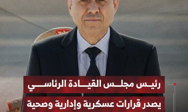 رئيس مجلس القيادة الرئاسي يصدر قرارات عسكرية وإدارية وصحية