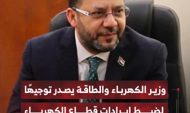 وزير الكهرباء والطاقة يصدر توجيهًا لضبط إيرادات قطاع الكهرباء