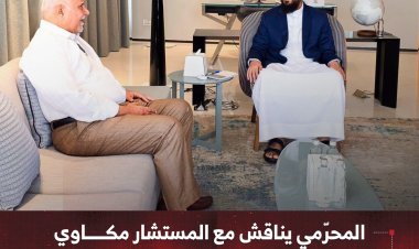المحرّمي يناقش مع المستشار مكاوي مستجدات الأوضاع على الساحة الوطنية